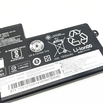 ONEVAN Originali Vidaus Baterija Lenovo ThinkPad T440 T440S T450 T450S X240 X250 X260 X270 45N1108 45N1110 45N1111 45N1112