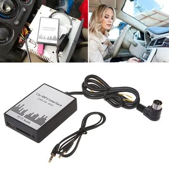 OOTDTY USB SD AUX Automobilinį MP3 Muzikos Grotuvas Adapteris skirtas Volvo HU-series C70 S40/60/80 V70 XC70 Sąsaja Paprastas Montavimas