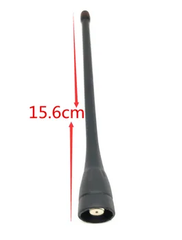 OPPXUN 5VNT uhf 400-470 mhz antena skelbimų alto guadagno už icom f21 f21s f30gt f3 f4 f40gt f3061 walkie talkie antena