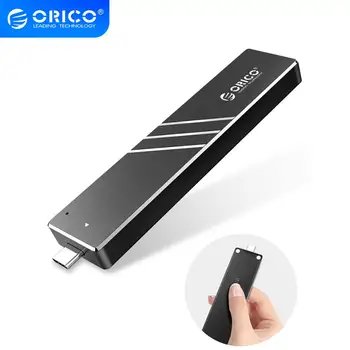 ORICO 10Gbps M2 NVMe SSD Atveju Su Ištraukiama Sąsaja C Tipo USB3.1 UASP M. 2 USB NVME Talpyklos Aliuminio Kietojo disko Disko Dėžutė