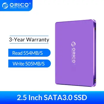 ORICO SSD 240GB 480GB 960GB SSD 2,5 Colio SATA SSD Vidinis Kietojo Disko Žaidimas SSD Desktop Laptop 