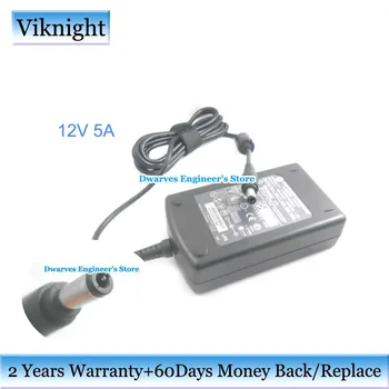 Originali DJ-120500-SA SSA-0601S-1 12V 5A Maitinimo šaltinis adpater lcd V170 V150 Q170 Q170B lcd VARTAI LCD TV įkroviklis ac adapteris
