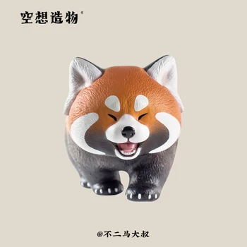 Originali laimingas, raudona panda pirmosios kartos fantazijos sukurti katė bell rankų kompiuterio darbastalio apdaila cute lėlės populiari dovana