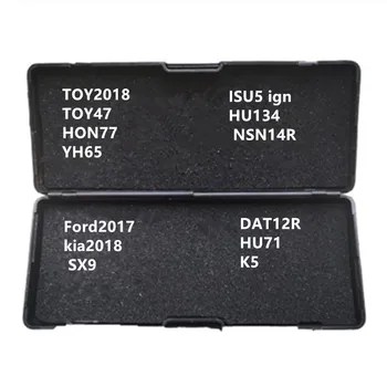 Originali Spynų Įrankiai lishi YH65 ISU5 ign HU134 NSN14R DAT12R HU71 K5 Ford2017 kia2018 SX9 TOY2018 TOY47 HON77