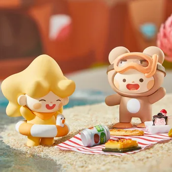 Originalios Mini Pasaulio Atostogų Serijos Blind Lauke Žaislai, Lėlės 9 Stilius Atsitiktinis vienas Mielas Anime Paveikslas Dovanų