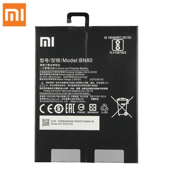 Originalią Bateriją Už Xiaomi Pad4 Plus Tabletės 4 Pad4 Plius BN80 Originali Telefono Baterija 8620mAh