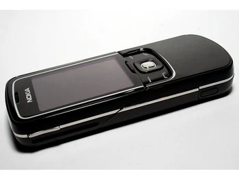 Originalus, Atrakinta Nokia 8600 Luna anglų/rusų/arabų klaviatūra GSM 2G FM, Bluetooth Naudojamas Mobilusis Telefonas