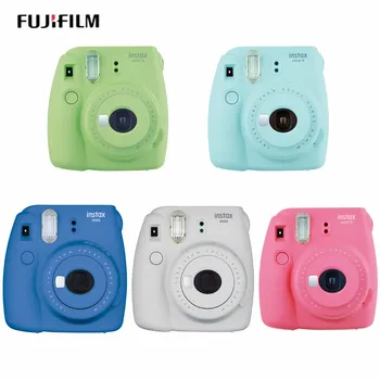 Originalus Fujifilm Instax Mini 9 Momentinių Nuotraukų Fotoaparatą + 70 lapas Fuji Instax Mini 8 Baltos spalvos Plėvelė+Arti Objektyvo Nemokamas pristatymas