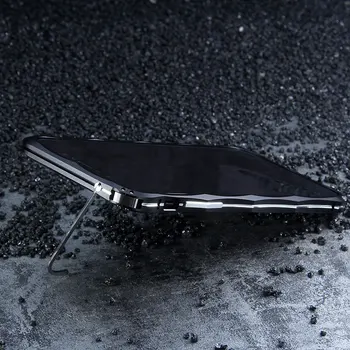 Originalus iMatch Bumper Case For iPhone X Prabangaus Deimanto Formos Aliuminio Metalo Nematomas Atramą Bumper 