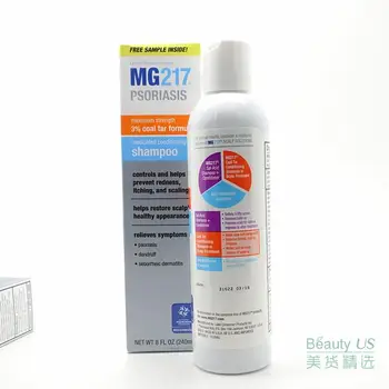 Originalus JAV, plaukų losjonai MG217 tepalas akmens Anglių deguto psoriazė pleiskanų Pašalinti negyvas odos Efektas MG217 tepalas šampūnas