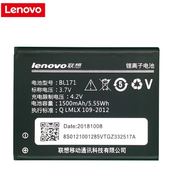 Originalus Lenovo Telefono Baterija BL171 Lenovo A319 A356 A368 A370E A376 A390 A390T Įkrovimo Telefono Bateriją