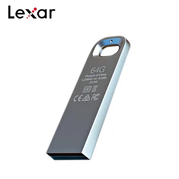 Originalus Lexar USB 3.1 M45 Pen Diskas 128GB 64GB 32GB USB Flash Drive, Iki 100MB/s Metalo Pendrive Didelės Spartos Flash Drive