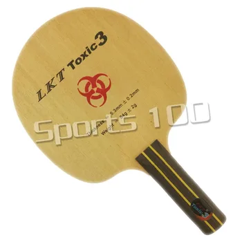 Originalus LKT Pjaustyti Tipas Toxic3 stalo teniso raketės ašmenys ping pong irklas tiesia rankena