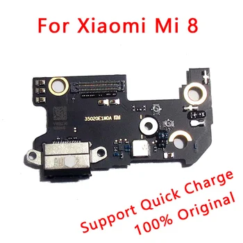Originalus PCB Įkroviklis Valdybos Juostelės Dork Jungtis Xiaomi Mi 8 Pro 