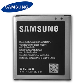 Originalus Samsung Bateriją Galaxy Core Premjero G360 G361 G360V G3608 G360H EB-BG360BBE 2000mAh Su NFC