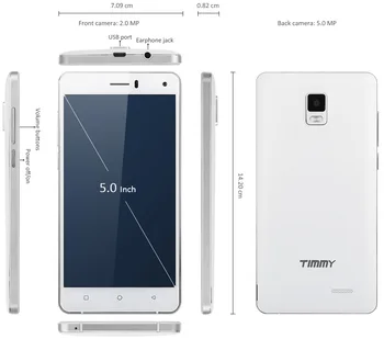 Originalus TIMMY M13 Pro baterija 2800mah už TIMMY M13 Pro/x12 pro MTK6580 Quad-Core Android 5.0 Colių Mobilusis Telefonas-nemokamas pristatymas