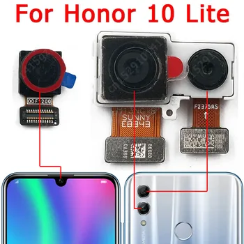 Originalą Huawei Honor 10 Lite Priekiniai Galiniai Atsarginę Kamerą Priekinės Pagrindinis Susiduria Mažos Vaizdo Kameros Modulis Flex Pakeitimo Atsarginės Dalys