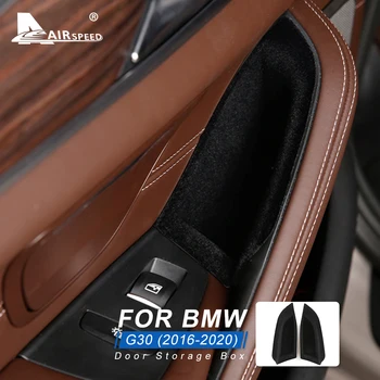 ORO BMW 5 Serijos G30 Priedai ABS Automobilio Duris talpinimo Durų Rankena Bako Laikiklis Dėklas Saugojimui Organizatorius Barelį