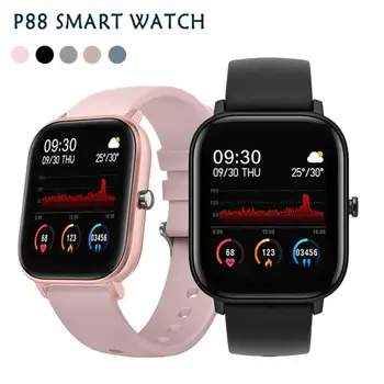 P8 Smart Žiūrėti 1,4 Colio Sporto Žiūrėti IP67 atsparus Vandeniui Laikrodis, Širdies ritmą, Kraujo Spaudimą, Stebėti Visas Jutiklinis Ekranas Smartwatch