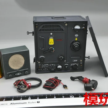 PADARĖ 80133 1/6 kareivis modelis bendravimo radijo kareivis fizines radijo ryšio komplekto, 12 colių veiksmų skaičius, aksesuaras modelį