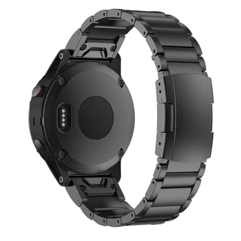 Pakeitimo Quick Fit Titano Lydinio Apyrankė Dirželiai Garmin Fenix 6X/6X Pro Watchbands Garmin Fenix 6 Pro Žiūrėti