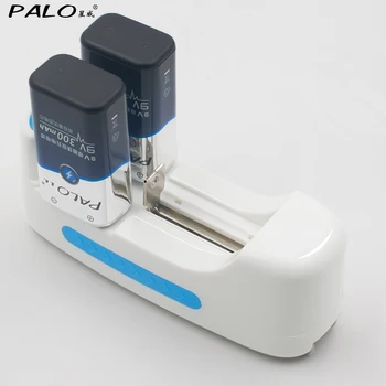PALO 9V Ličio jonų Baterija Micro USB Baterijos 9v Ličio Už Multimetras Mikrofonas, Nuotolinio Valdymo Žaislas KTV Naudoti