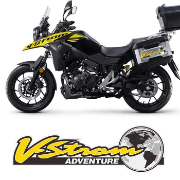 Panniers Bagažo Aliuminio Dėžutė Atveju, Suzuki V-STROM DL 1000 650 250 NUOTYKIŲ TOURER Motociklų Lipdukas VSTROM 2018 2019 2022