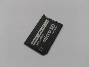 Parduoti Micro SD Atminties kortelę memory Stick Pro Duo Adapteris keitiklis PSP sony prietaisas, be pajėgumų ir atminties