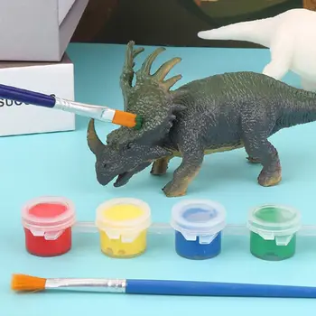 PASIDARYK pats Dažymas Dažymo Gyvūnų Dinozaurų Modelio Piešimo, Akvarelės, Grafiti, Vaikai, Vaikams, Žaislai