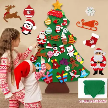 PASIDARYK pats Jaučiau, Kalėdų Eglutė Linksmų Kalėdų Dekoro Namai 2020 Kalėdų Eglutės Ornamentu Santa Claus Vaikams Kalėdų Medžio Navidad Naujųjų Metų
