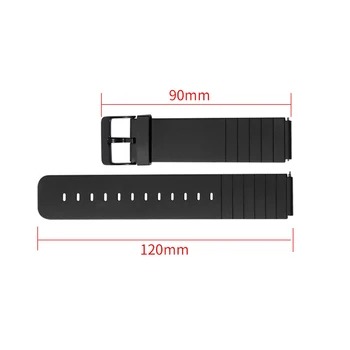 Paslėpti virvutę už Xiaomi Smart Watch Band Gumos Riešo Dirželis mi žiūrėti minkšto Silikono Pakeitimo watchband Priedai