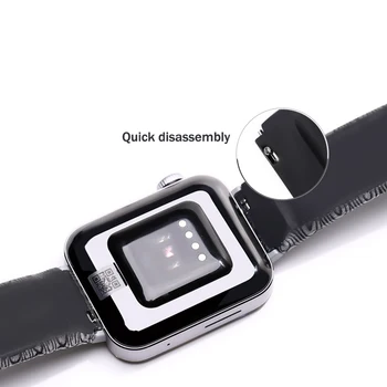 Paslėpti virvutę už Xiaomi Smart Watch Band Gumos Riešo Dirželis mi žiūrėti minkšto Silikono Pakeitimo watchband Priedai