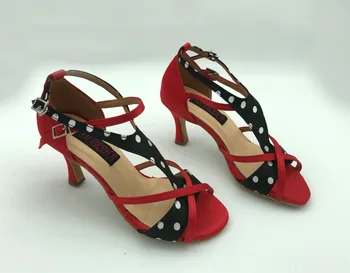 Patogus ir fashional moterų lotynų šokių batai, šokių salsa tango batai profesionalus vestuvių & party batai 6252RD