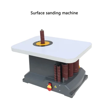 Paviršiaus šlifavimo mašinos veleno smėlio, medžio apdirbimo mašinos, specialios formos poliravimo šlifavimo mašinos medienos lanko smėlio skiltyje mašina