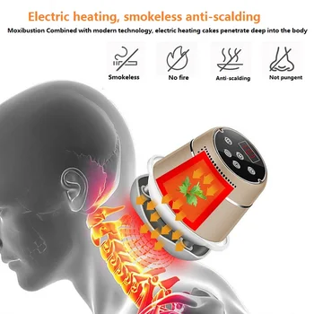 Pažangi Moxibustion Priemonė Elektroninių Dūmų be Namų Sveikatos Šiltas Palace Fumigacija Moxibustion Fizioterapijos Priemonė