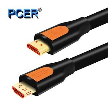 PCER HDMI Kabelis 4K 60hz 3840*2160 Kabelis, HDMI į HDMI Deguonies Nemokamai Vario 3D Vaizdas, HDMI laidas Ultra HD 30hz Auksu patarimas
