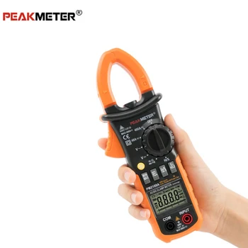 Peakmeter PM2108 PM2108A Digital AC/DC Gnybtas 400A Metrų 4000 Skaičiuoja Talpa Dažnio Atsparumas Žemės Testeris Multimetras