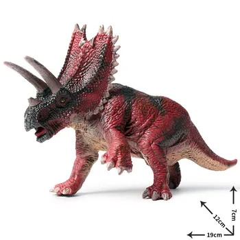 Pentaceratops Modeliavimas Mėsėdžių Dinozaurų Modelis Plastiko Papuošalai Vaikų Švietimo Žaislai Juros Periodo Gyvūnų Skaičius Dovana