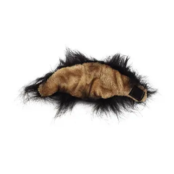 Pet Šuo, Katė Emuliacija Liūtas Plaukų Karčiai Ausyse, Galvos Dangtelis Rudens Žiemos Dress Up Kostiumas Duslintuvo Šalikas