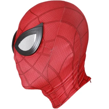 Peter Parker Km Morales Raimi Superhero Cosplay Kostiumai, Kaukės Objektyvas Prop Veido Kaukė Helovinas