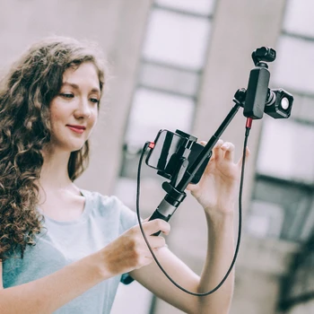 PGYTECH už DJI OSMO VEIKSMŲ Fotoaparato Pratęsimo Polių Trikojo Plius Selfie Stick Insta360 One X už Gopro Sporto Fotoaparato Priedai