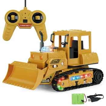 Pigiai RC Ekskavatorių Inžinerijos buldozeris Žaislai Berniukams, Modeliavimo Nuotolinio Valdymo savivartis sunkvežimis Modelis Žaislas vaikams, Naujųjų Metų Dovana