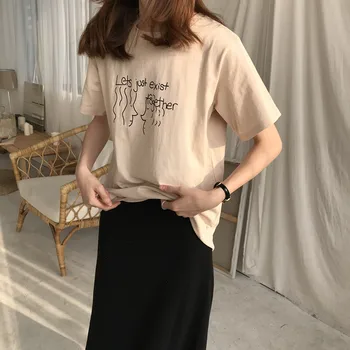 Pigūs didmeninė 2018 naujas vasaros Karšto pardavimo moterų mados atsitiktinis marškinėliai lady gražus gražus Viršūnes Y23