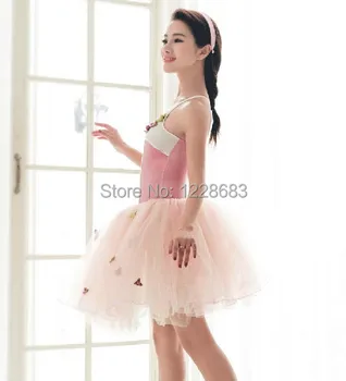 Pink Gėlių Fėja Romantiška Profesionalus Klasikinis Bailarina Balet Šokių Drabužiai Baleto Balerina Suaugusiųjų Tutu Sijonai Suaugusiųjų Tiulio Sijonas