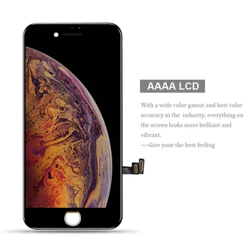 PINZHENG AAAA Nėra Negyvų Pikselių LCD Ekranas iPhone 5s 7 7Plus LCD Ekranas skaitmeninis keitiklis 3D Touch Modulio Pakeitimas LCD Ekranas