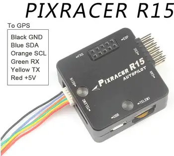 Pixracer R15 Mini Pixracer Autopilotas Xracer MU V4 V1.0 PX4 Skrydžio duomenų Valdytojas Lentą 