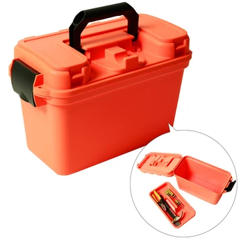 Plastikiniai Ammo Box Karinis Stilius Saugojimo Šaudmenys Gali Lengvi Didelio Stiprumo Šaudmenys Priedų Saugojimo Dėžė Atveju Taktinis Bullet box
