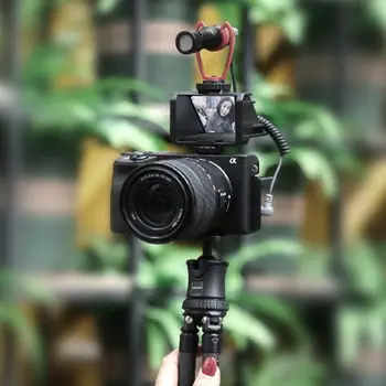 Plastikiniai Apversti Ekrano Laikiklis Periskopas Vlog Selfie Stovas Laikiklis So-ny A6000 A6300 A7II A7RIII A7M3 Rinkinys