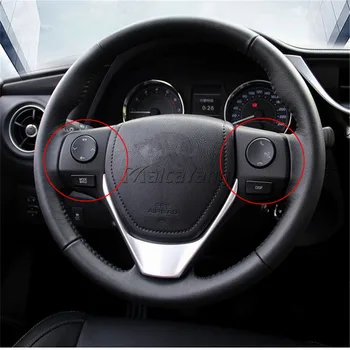 Plastiko Multi-funkcija vairas mygtukas su laidais Toyota RAV4 (2013-2016 m.) ir 