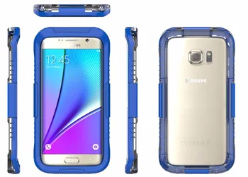 Plaukimo Vandeniui Telefono Dėklai Samsung Galaxy S7 S6 Krašto Plius 5 Pastaba 4 Atveju Nardymo Coque 